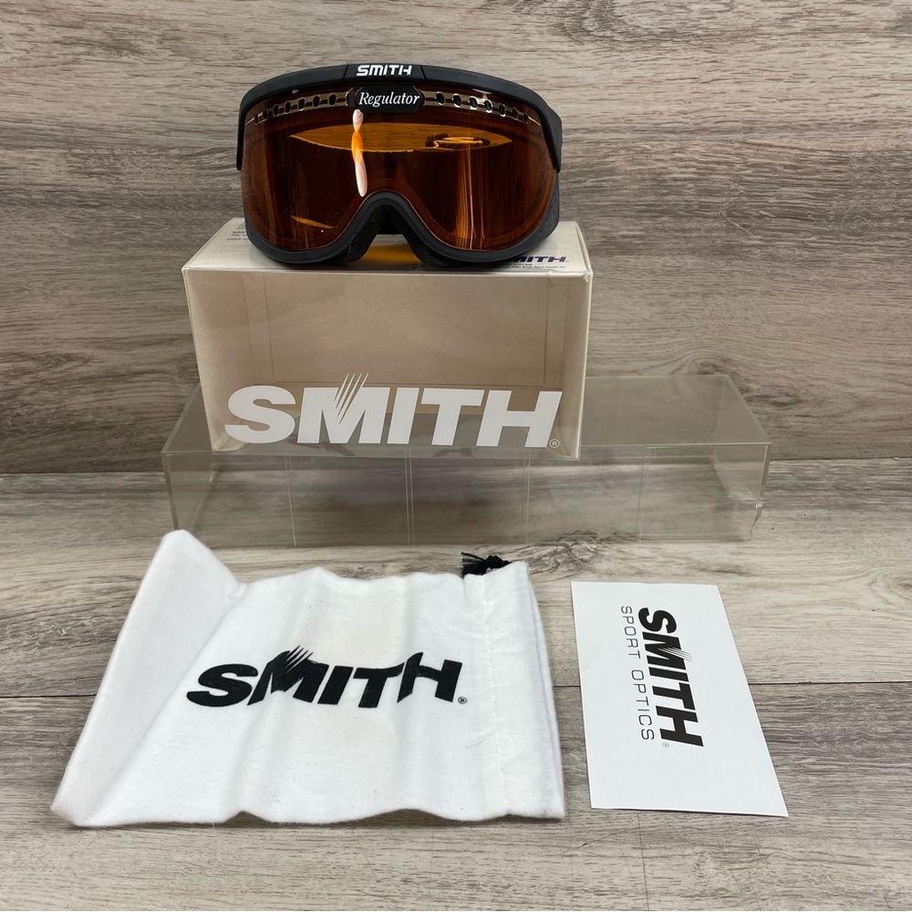 Vintage NOS Smith Optics Ski Snowboard Goggles New In Box Regulator Matrix Adult